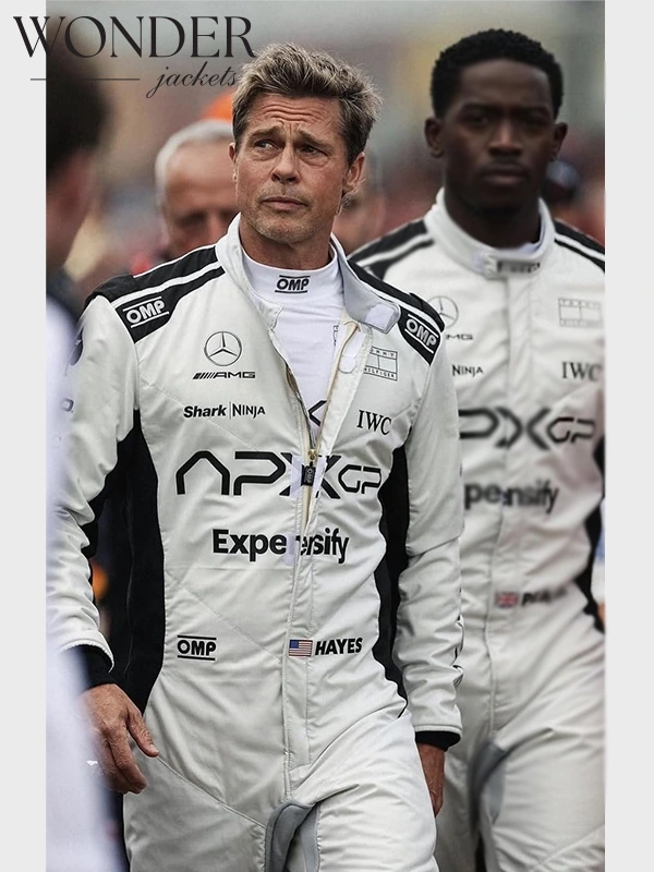 Grand Prix Brad Pitt F1 Racing Jumpsuit Wonder Jackets