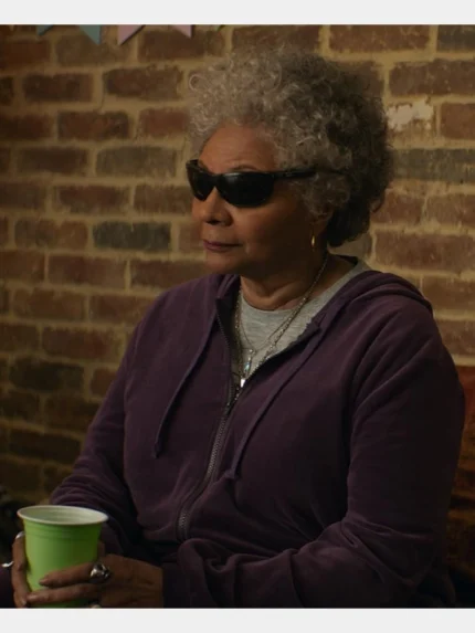 Deadpool and Wolverine Leslie Uggams Purple Hoodie