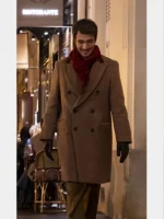 Emily in Paris S04 Marcello Brown Trench Coat