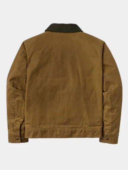 Filson Tin Cloth Work Brown Cotton Jacket