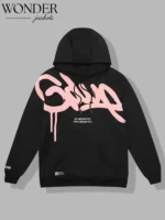 Geedup Pink and Black Hoodie