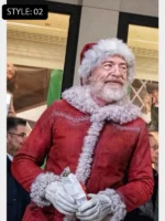J.K. Simmons Nick Santa Claus Coat Red One
