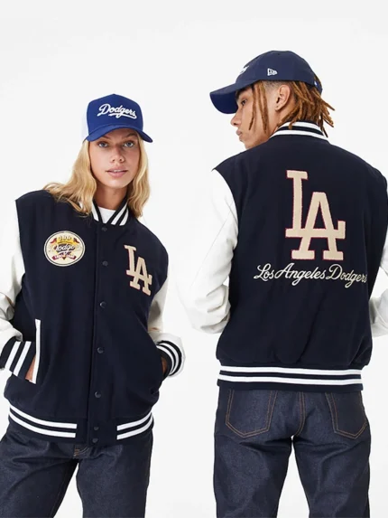 LA Dodgers Varsity Jacket For Men and Women