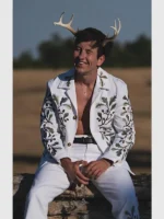 Oliver Quick Saltburn White Jacket