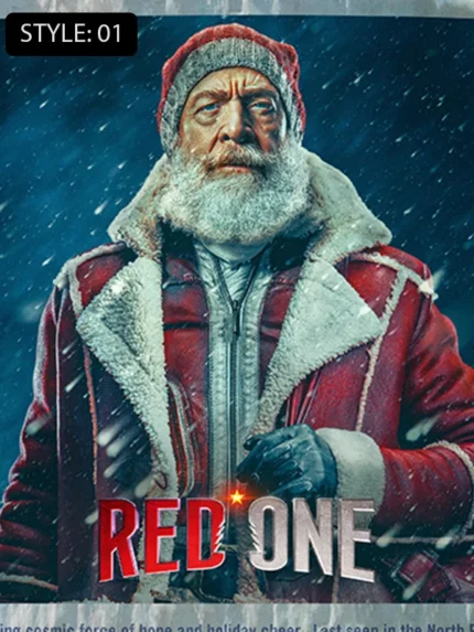 Red One J.K. Simmons Santa Claus Coat