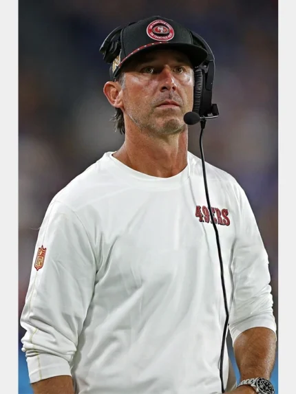 San Francisco 49ers Kyle Shanahan White Long Sleeves T-Shirt