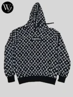 Supreme Louis Vuitton Hoodie Black
