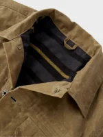 Trucker Waxed Canvas Brown Jacket