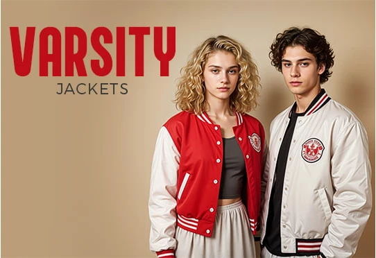 Varsity Jackets Category Banner