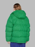 gucci north face jacket green