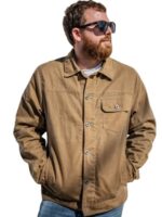 unlined waxed jacket