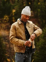 waxed trucker jacket