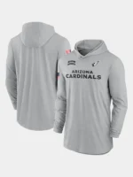 2024 Arizona Cardinals Salute to Service Long Sleeve Hooded T-Shirt