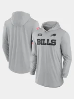 2024 Buffalo Bills Salute to Service Long Sleeve Hooded T-Shirt