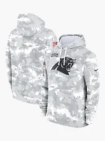 2024 Carolina Panthers Arctic Camo Salute to Service Hoodie
