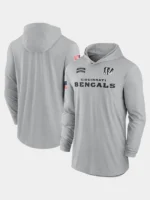 2024 Cincinnati Bengals Salute to Service Long Sleeve Hooded T-Shirt