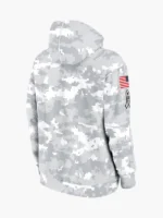 2024 NFL Salute to Service Atlanta Falcons Arctic Camo Hoodie