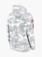 2024 Salute to Service Carolina Panthers Arctic Camo Hoodie