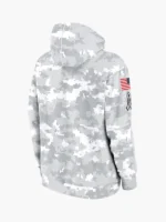 2024 Salute to Service Cleveland Browns Arctic Camo Hoodie