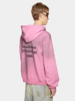 Acne Studios Pink Hoodie Sweater