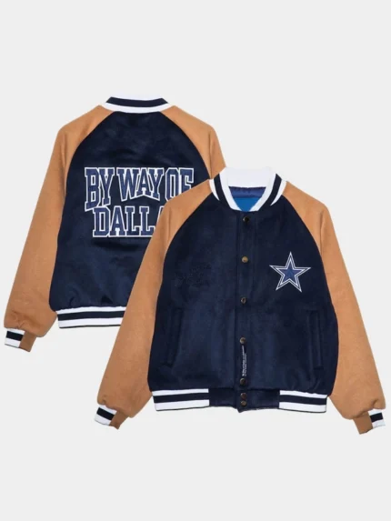 Cowboys Letterman Full-Snap Jacket
