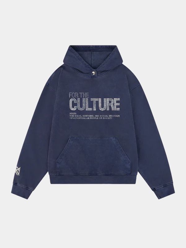For The Culture Crystal Hoodie Blue For The Culture Crystal Hoodie Blue