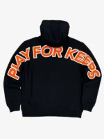 Geedup Play For Keeps Black And Orange Hoodie