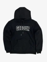 Geedup Play For Keeps Black and White Hoodie