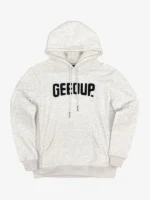 Geedup Play For Keeps Heather Grey Hoodie