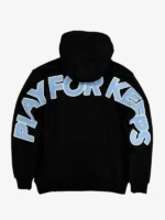 Geedup Play For Keeps Hoodie Black And Light Blue
