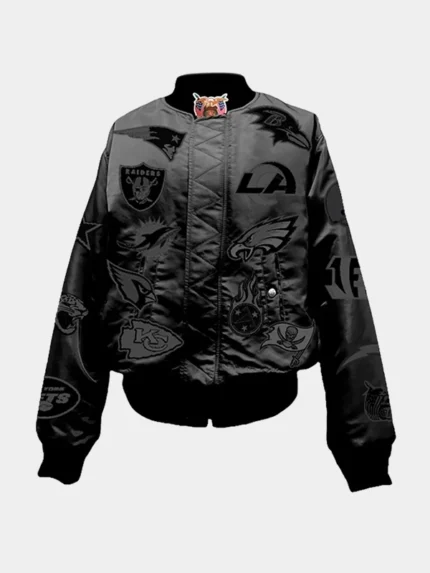 Jeff Hamilton NFL Bomber Jacket