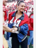 Kristin Juszczyk Delayed not Denied 49ers Jacket 2024