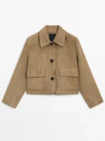Massimo Dutti Suede Jacket