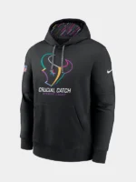 NFL 2024 Crucial Catch Houston Texans Hoodie Black