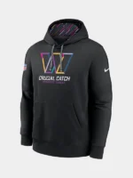 NFL 2024 Crucial Catch Washington Commanders Hoodie Black