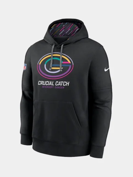 NFL 2024 Green Bay Packers Crucial Catch Hoodie Black