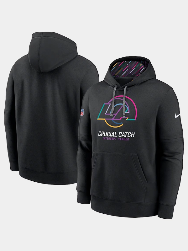 NFL 2024 Los Angeles Rams Crucial Catch Hoodie NFL 2024 Los Angeles Rams Crucial Catch Hoodie