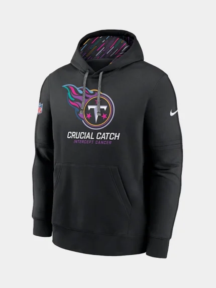 NFL 2024 Nike Tennessee Titans Crucial Catch Hoodie Black