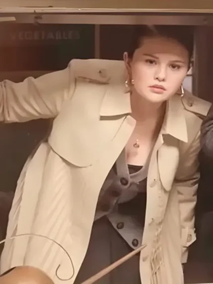 Only-Murders-in-the-Building-S04-Mabel-Beige-Pleated-Trench-Coat