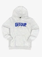 Play For Keeps Geedup Hoodie Heather Grey And Blue