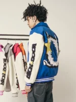 Rich Soon Blue Varsity Jacket