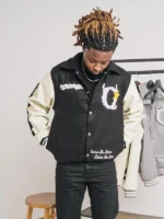 Rich Soon Varsity Black Jacket