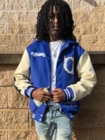 Rich Soon Varsity Blue Jacket