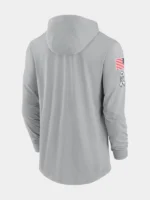 Salute to Service Cincinnati Bengals Long Sleeve Hooded T-Shirt