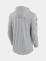 Salute to Service Dallas Cowboys Long Sleeve Hooded T-Shirt