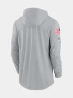 Salute to Service Denver Broncos Long Sleeve Hooded T-Shirt