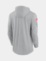 Salute to Service New York Jets Long Sleeve Hooded T-Shirt