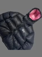 Stussy Puffer Jacket Pink Black