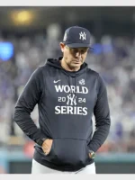 Aaron Boone Yankees 2024 World Series Sleeveless Hoodie