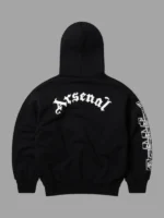 Arsenal X Aries Column Hoodie Black